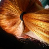 pomarańczowy (orange) kolor włosów dzięki tonerowi La Riche Directions