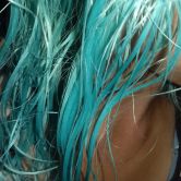 zielony (green) kolor włosów dzięki tonerowi MANIC PANIC