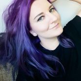 fioletowy (violet) kolor włosów dzięki tonerowi La Riche Directions